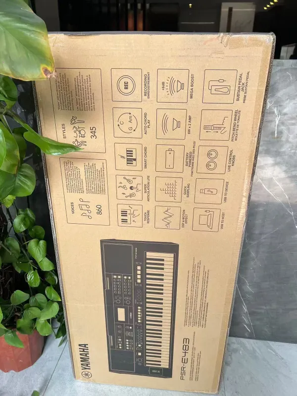 Синтезатор Yamaha PSR-E483 2 Синтезатор Yamaha PSR-E483 2