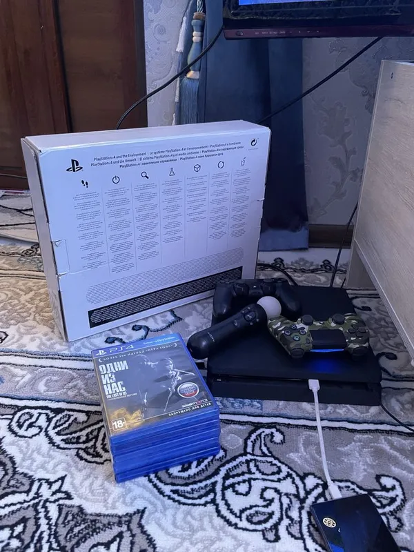 Ps4 slim 500gb sotiladi — фото 1