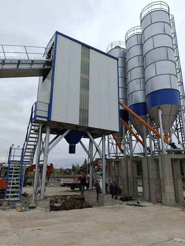BSU-120 statsionar beton zavodi (Turkiya) – soatiga 120 m³ 5