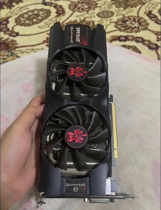 Очень редкая видеокарта gainward gtx 660 golden sample