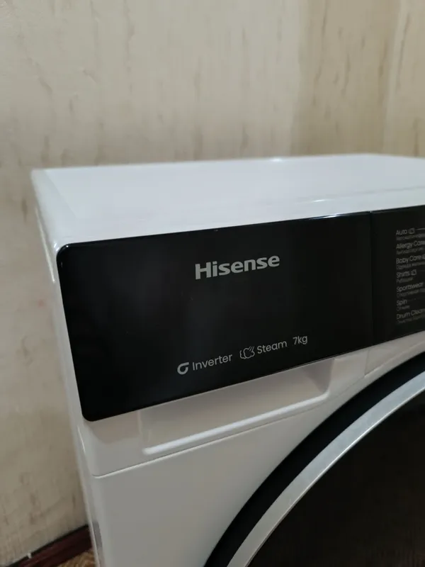 Hicence kir yuvish mashinasi, invertorli 7 kg 2
