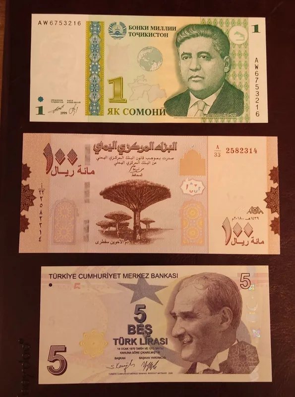 Банкноты, купюры, боны. 7