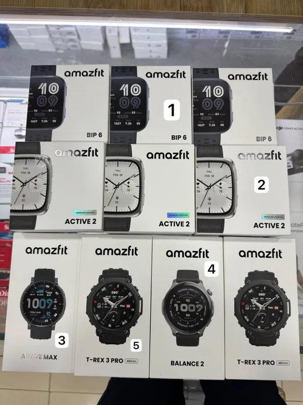 Amazfit balance 2. Amazfit bip 6. Amazfit active 2./active max.Trex 3 — фото 6