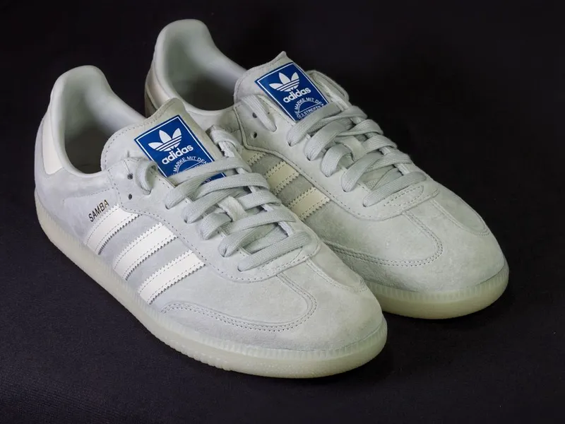 Adidas Samba Grey/White | 100% Original — фото 1