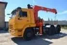Седельный тягач КАМАЗ КМУ 10 т длина 9,57 метр