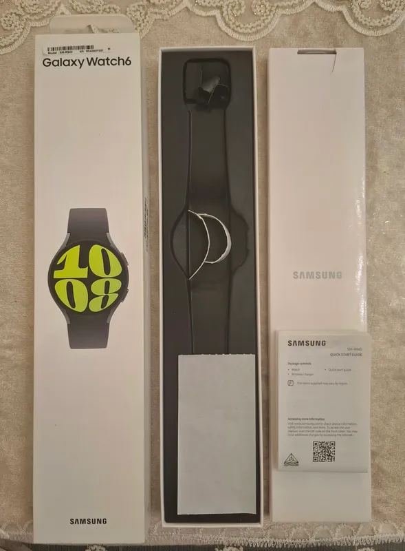 Samsung galaxy watch 6 44mm (To‘liq komplekt) 5 Samsung galaxy watch 6 44mm (To‘liq komplekt) 5