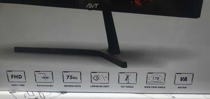 Монитор LCD AVTECH MA200B-24S VA матрица 75Hz 3