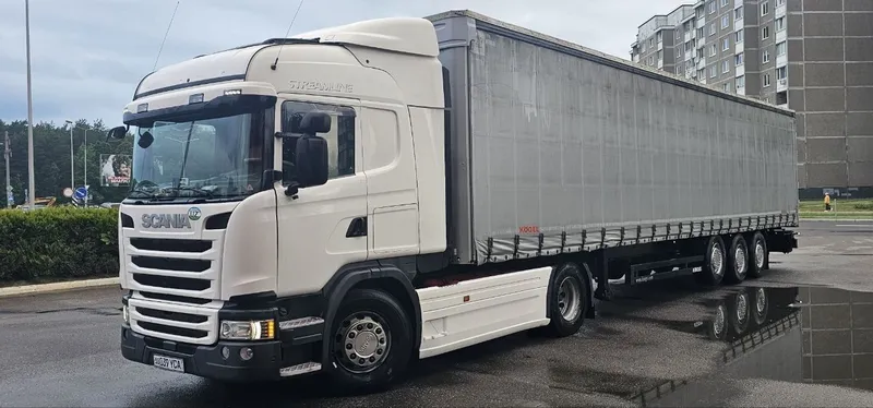 SCANIA G340 EURO 6 + KOGEL Прицеп Сотилади