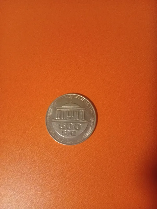 Oddiy tanga 500 soʻm Oddiy tanga 500 soʻm