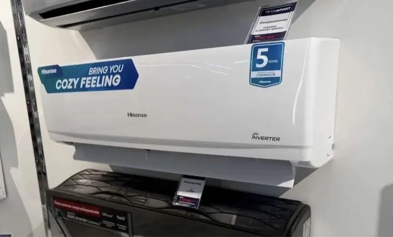 Кондиционер Hisense 12 wings Инвентор бесплатна даставка — фото 4