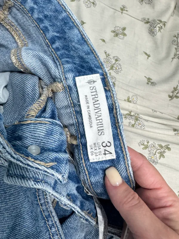Stradivarius kapri jinsi-breyklar 3