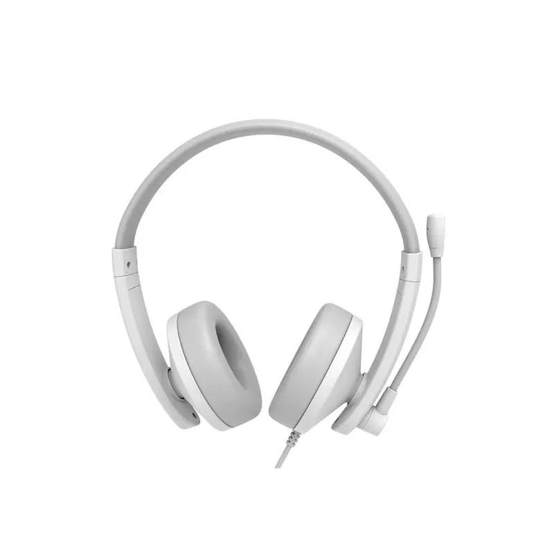 ! Гарнитура Meetion HP003U White проводная USB с микрофоном