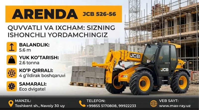 Jcb 526-56 teleskop yuklagich Jcb 526-56 teleskop yuklagich