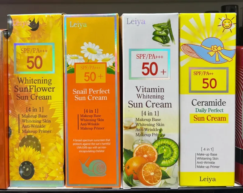 Leiya 4 in 1 Sun Cream SPF 50+ PA++++