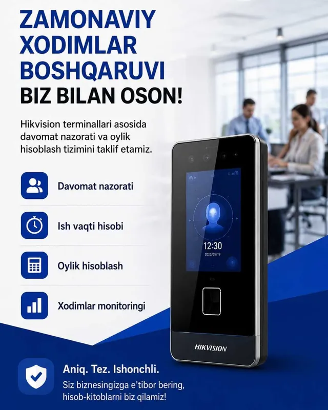 Face ID - Davomat va HR uchun maxsus tizim — фото 7