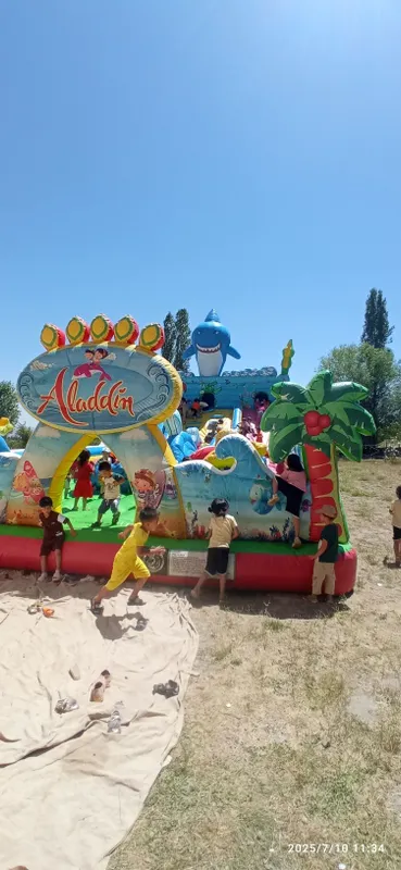 BATUT SOTILADI OʻLCHAMI 7x14m HOLATI YAXSHI bir sezon ishlatilgan