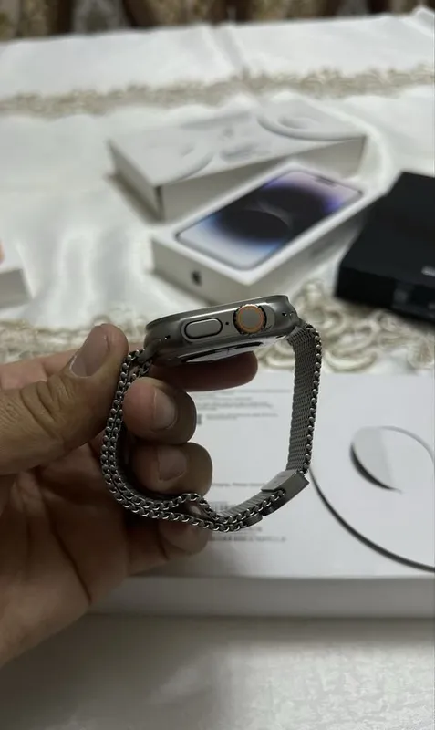 Apple Watch Ultra 3 с миланским ремешком, использовались около 4 дней 3 Apple Watch Ultra 3 с миланским ремешком, использовались около 4 дней 3