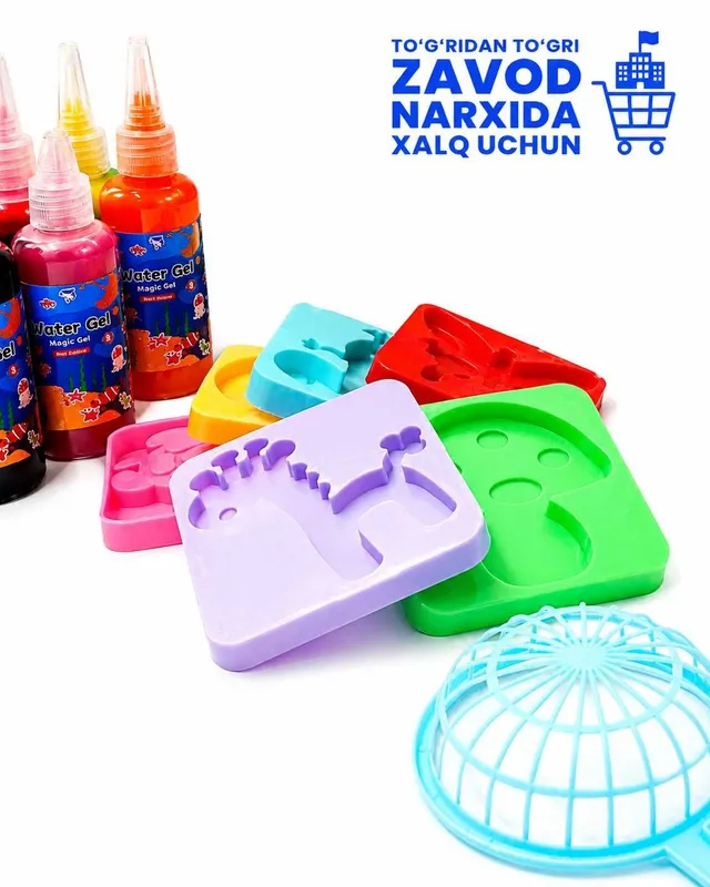 Magic Toys Water Gel (Bolalar uchun suv geli o'yinchoq to'plami)