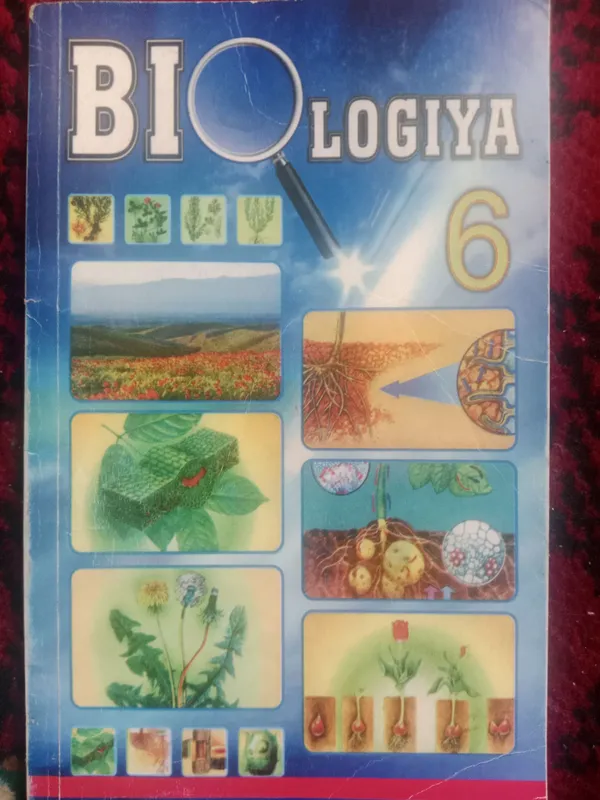 Biologiya 6-sinf 2017 oʻzbek tilida