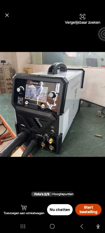 STAHLWERK CTM250PRO 7 IN 1 PULSE MIGTIG MMA PLAZMA 1