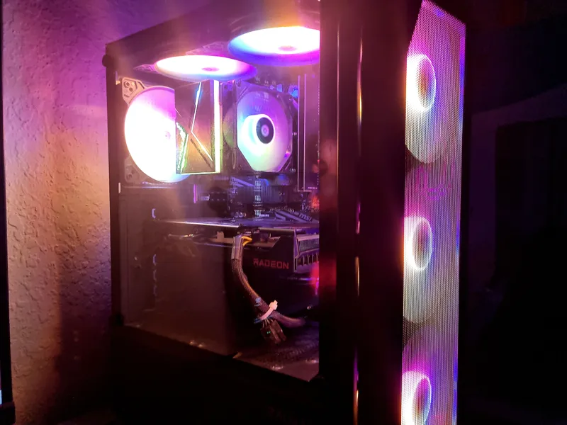 Игровой компьютер RX 6600 XT 3