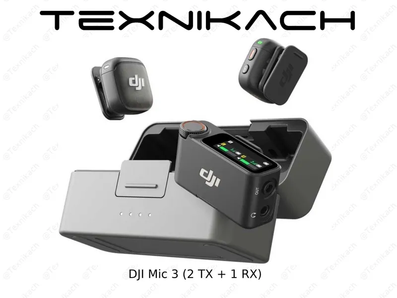 DJI Mic 3 (2 TX + 1 RX) • Доставка • Проверка при получении DJI Mic 3 (2 TX + 1 RX) • Доставка • Проверка при получении