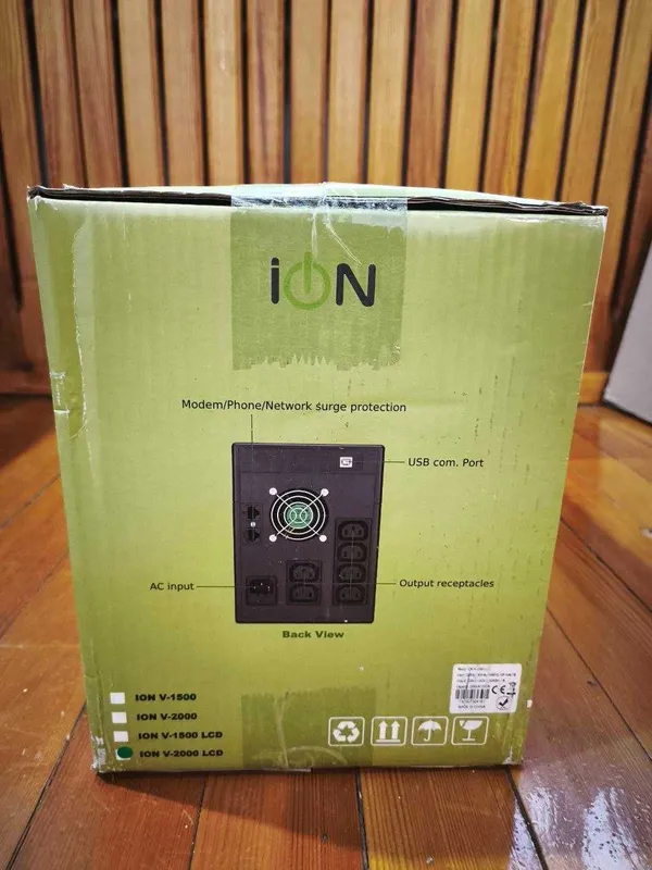 UPS ION V-2000 LCD. источник бесперебойного пит 2 UPS ION V-2000 LCD. источник бесперебойного пит 2