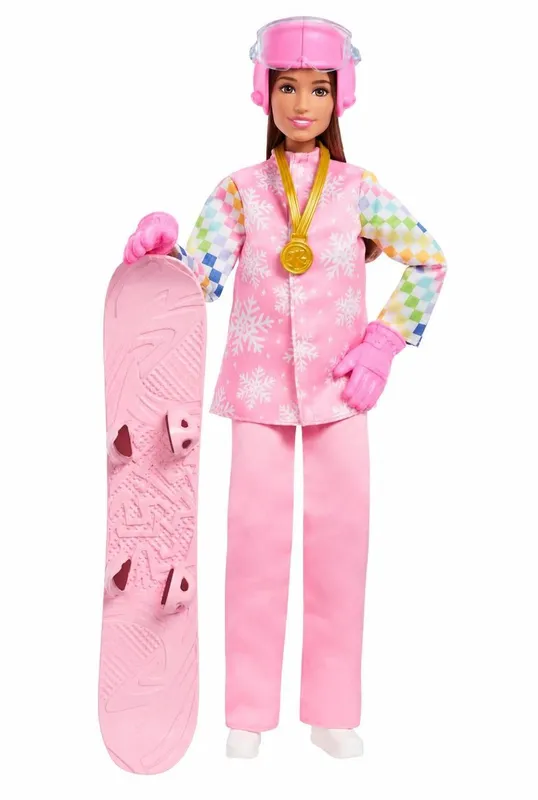Barbie Сноубордистка с аксессуарами | Оригинал Mattel 2