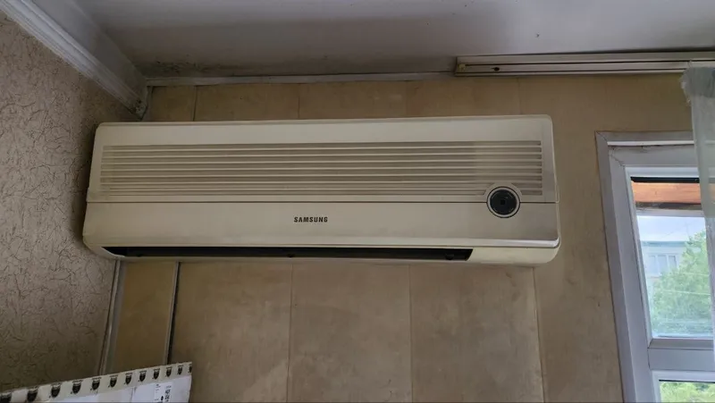 Samsung 12 konditsioner. Freon sizishi bor 2