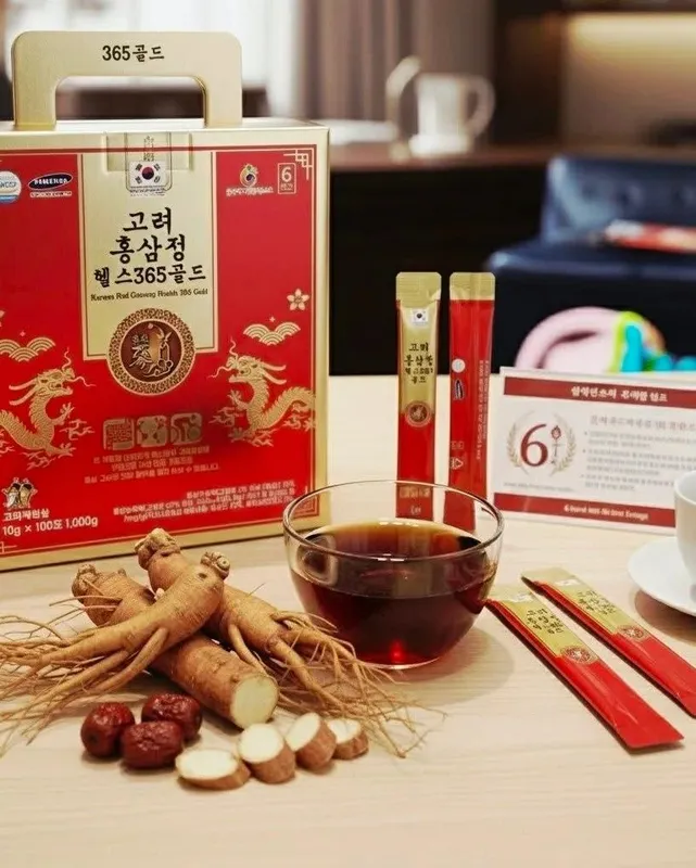 Koreya qizil jensheni (Korean Red Ginseng) ekstrakti – Health 365 Gold 1
