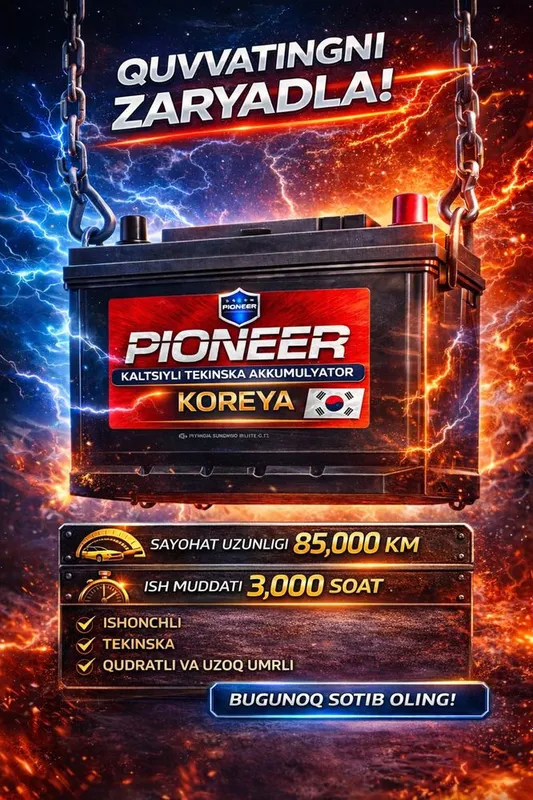 Аккумуляторы Pioner 1 Аккумуляторы Pioner 1