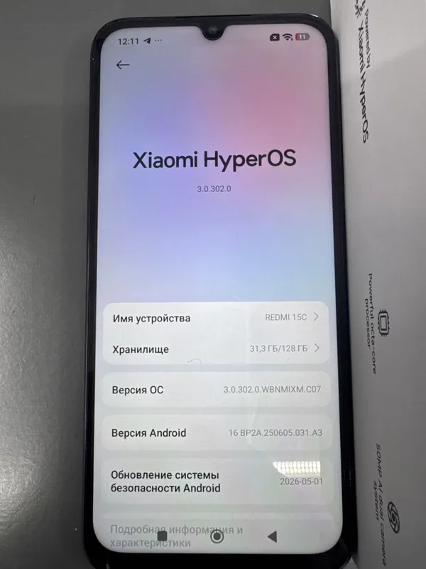 Redmi 15C Yangi Holatda 2