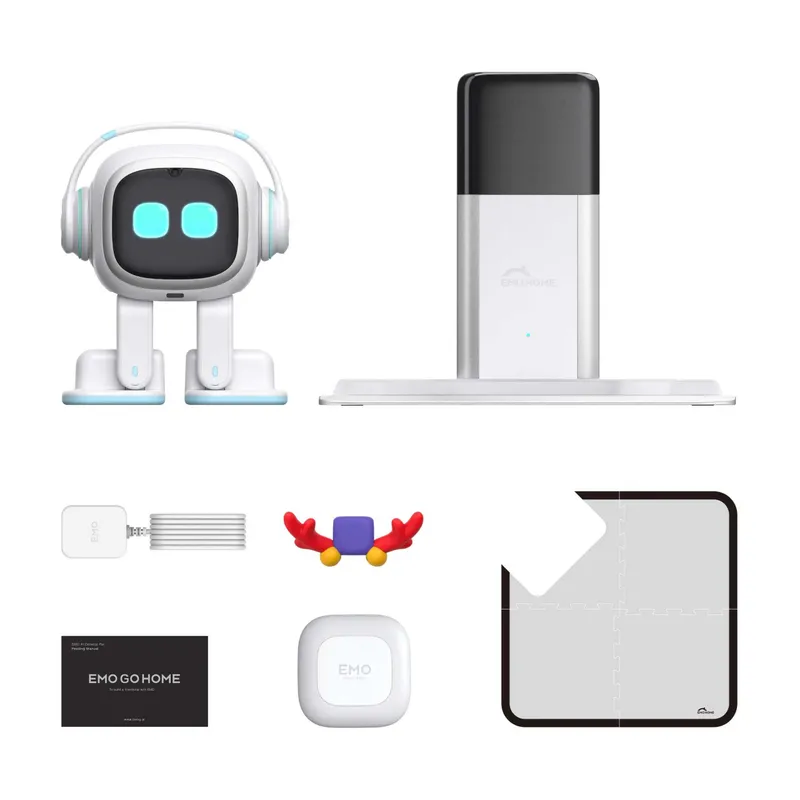 Living Ai EMO Robot Робот с ИИ + док станция Цвет белый 2 Living Ai EMO Robot Робот с ИИ + док станция Цвет белый 2