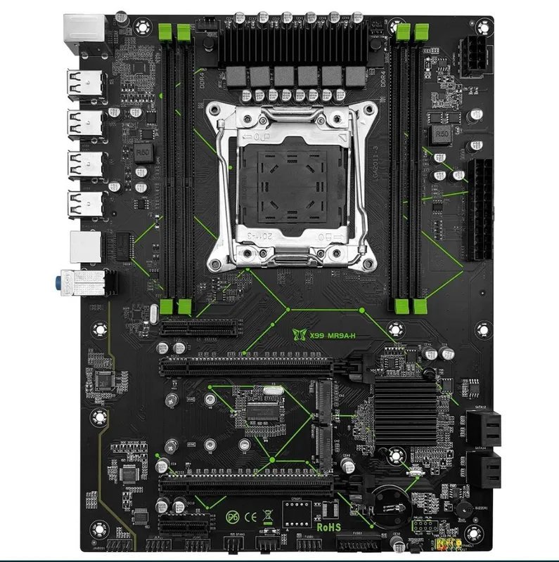 DDR4 yangi plata + 16 gb ozu + CPU 8 ta yadro — фото 1