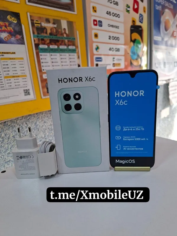 Honor X6C 6+6/128GB
