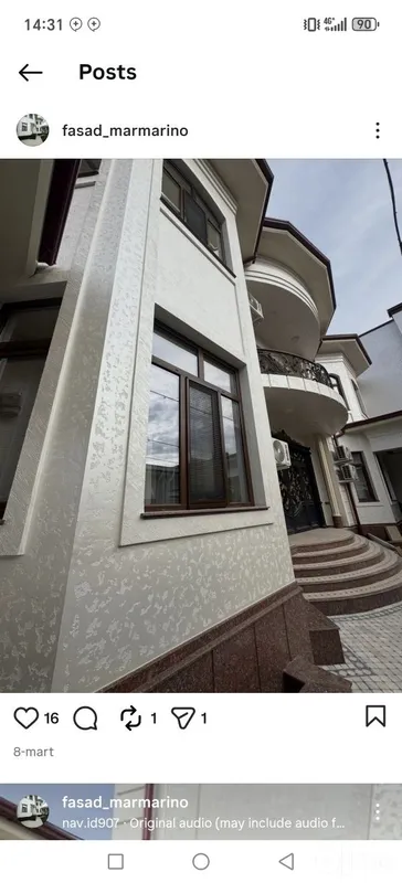 Yevro remont fasad travertin 6 Yevro remont fasad travertin 6