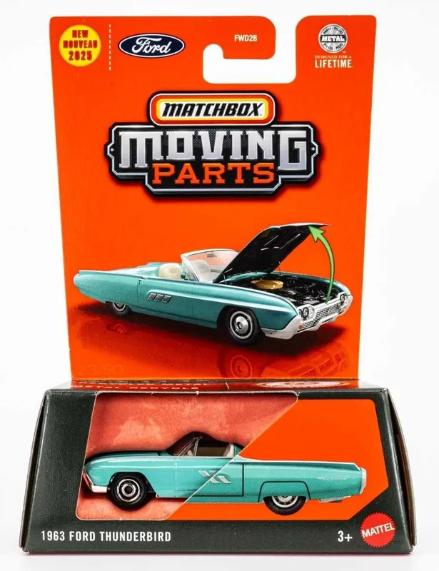 Matchbox Moving Parts 1963 Ford Thunderbird