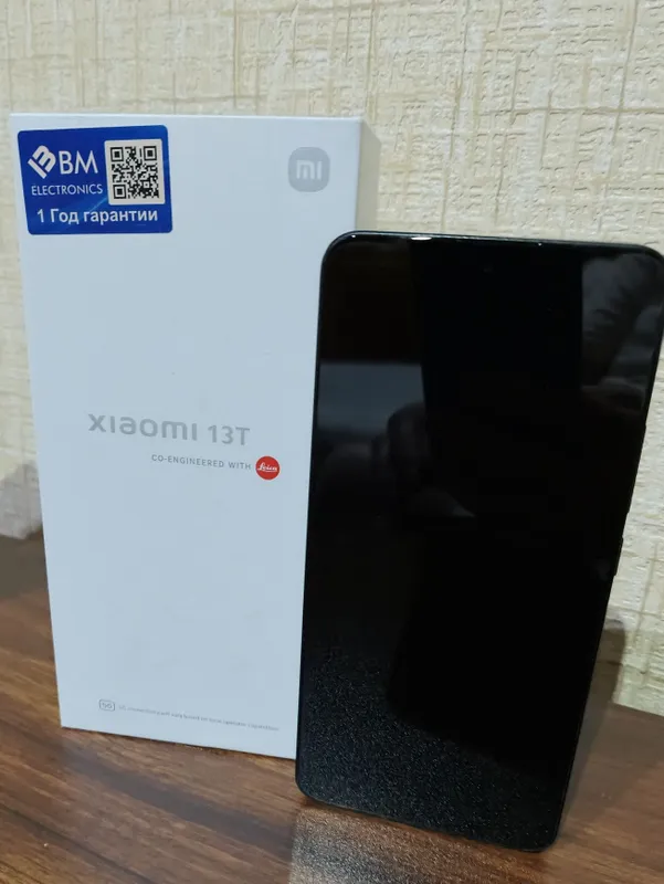 Срочно продаётся Xiaomi 13T Black 8/256 6 Срочно продаётся Xiaomi 13T Black 8/256 6