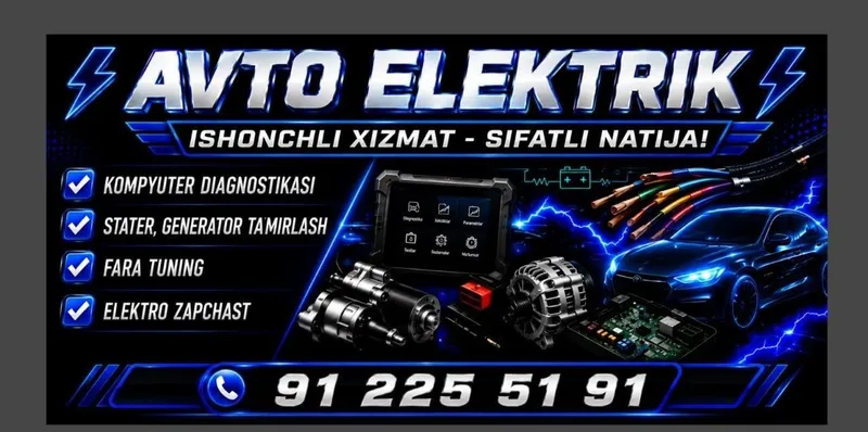 Avto elektrik xizmati Avto elektrik xizmati
