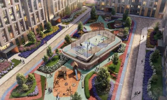 2-комнатная квартира в ЖК Regnum Plaza (White Box), 57.33 м² — фото 1