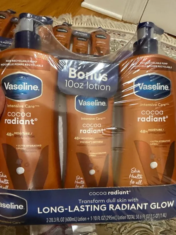 Vaseline Intensive Care Body Lotion Cocoa Radiant Лосьон для тела