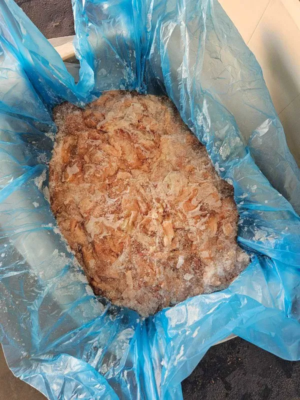 Кожа (шкура, tovuq terisi) ЦБ с грудки Черкизово замороженная