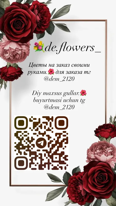 Qo‘lda yasalgan gullar 2 Qo‘lda yasalgan gullar 2
