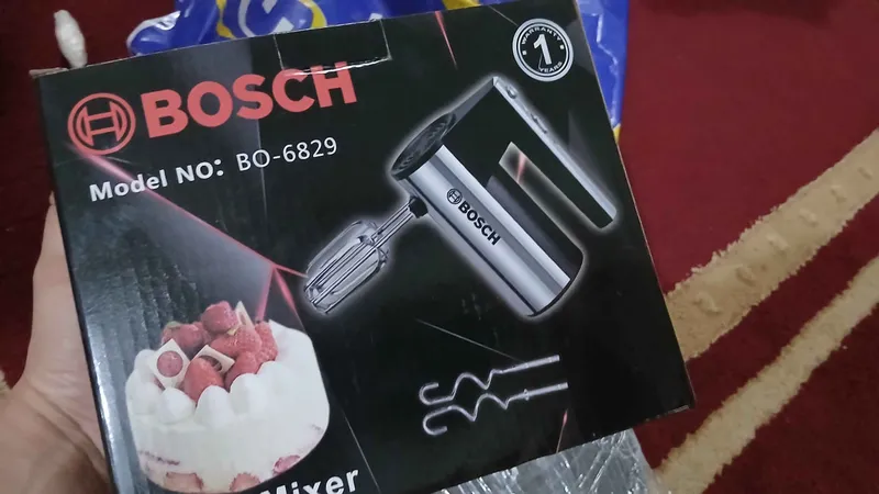 Qo'l mikseri, Oshxona mikseri - Миксер BOSCH BS 6 Qo'l mikseri, Oshxona mikseri - Миксер BOSCH BS 6