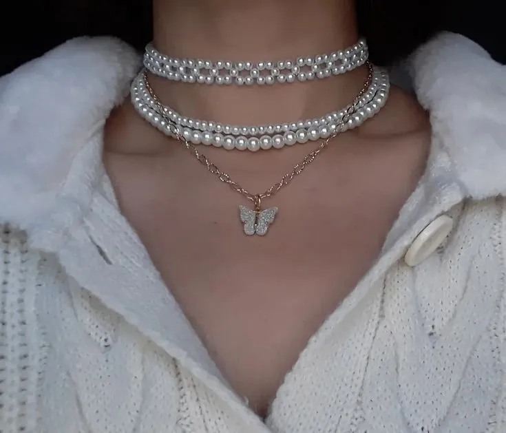 Украшения из искусственного жемчуга