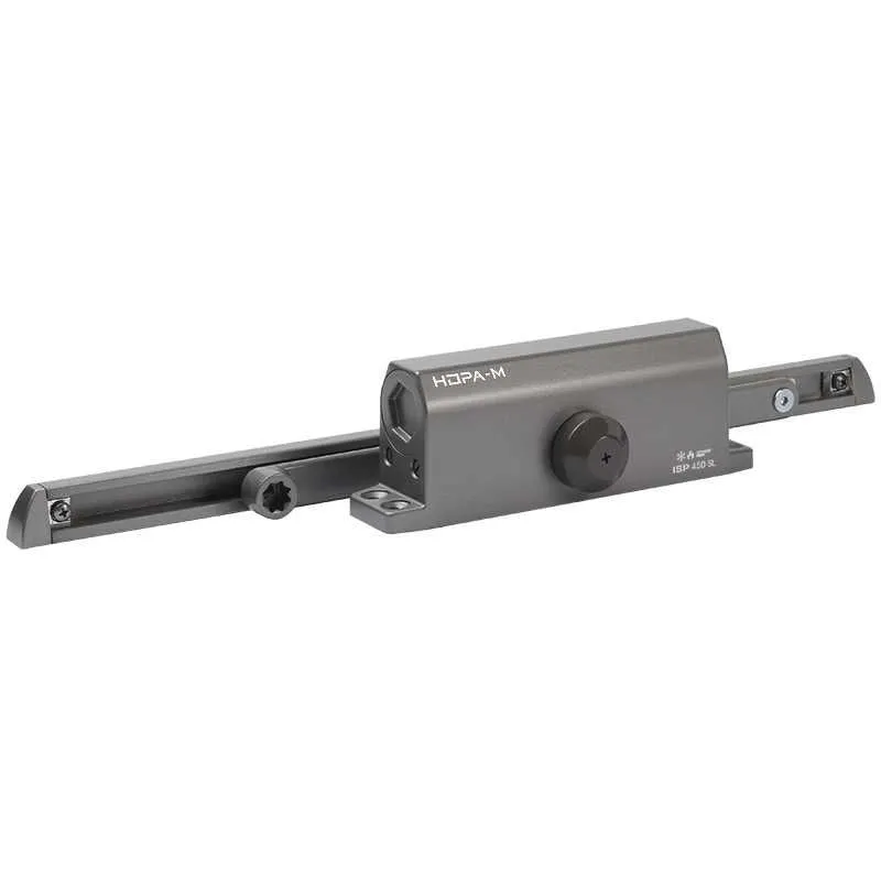Доводчик дверной 450 Slider ISPARUS от 110 до 150 кг ,цвет графит