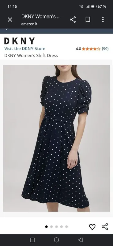 Платье DKNY shift dress. Us10-M.
