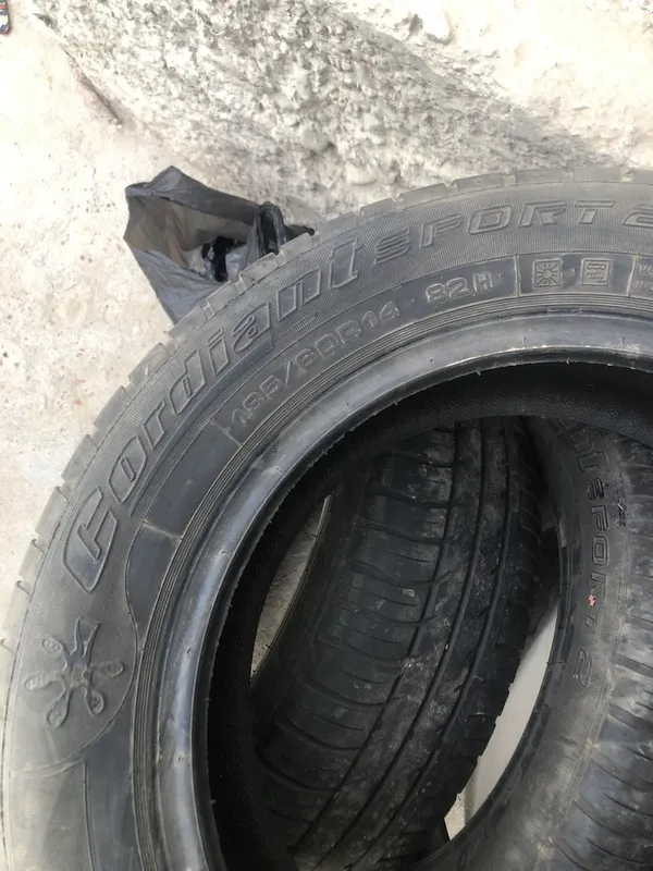 Автошина 185/60R14 сотилади 2та яхши холатда хали мойлови кетмаган