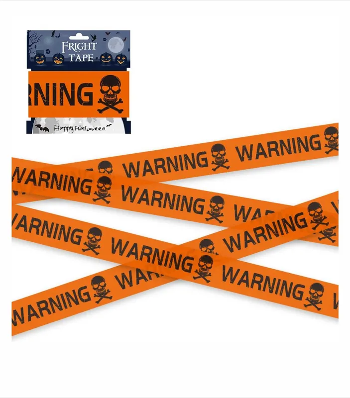 Лента сигнальная «WARNING» 6 метров.