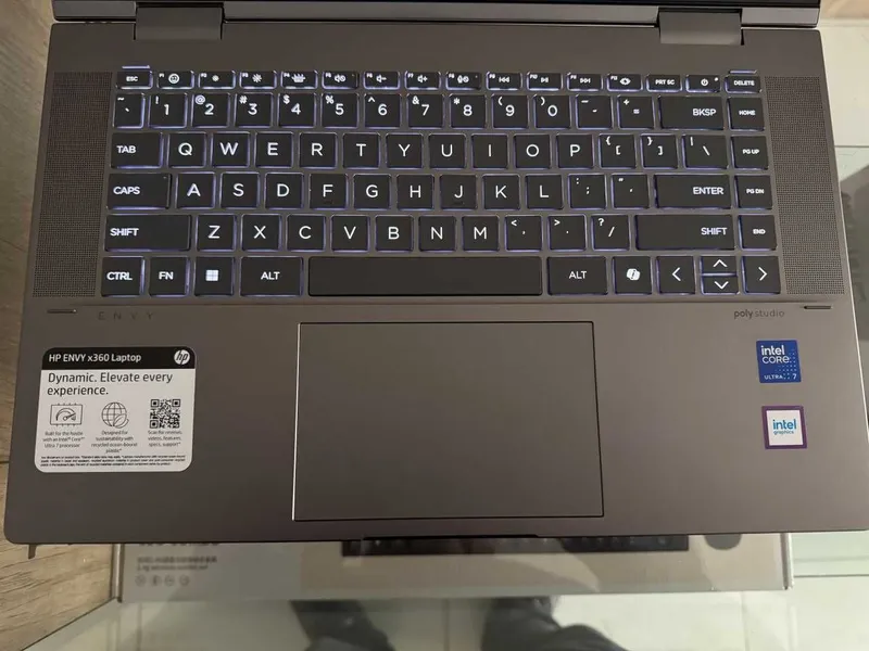 HP ENVY x360 Ultra 7-155U, 16 GB tezkor xotira, 512 GB SSD 5 HP ENVY x360 Ultra 7-155U, 16 GB tezkor xotira, 512 GB SSD 5